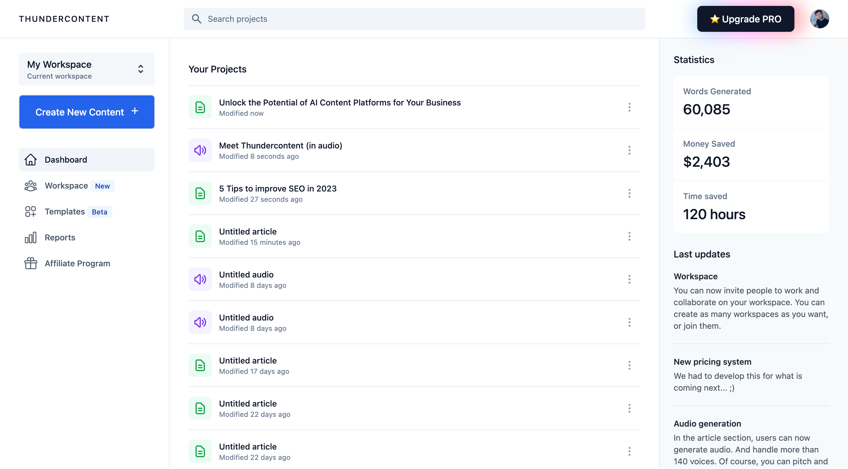 App screenshot